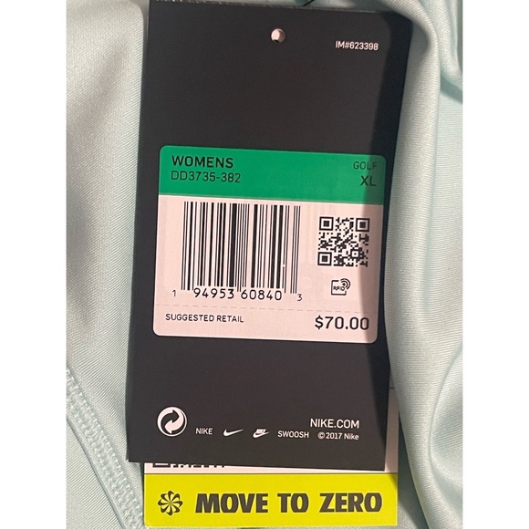 Nike “Mint Foam” Dri-Fit 17” Golf Skort NWT Size XL - Picture 11 of 15